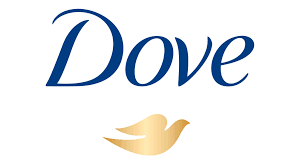 Logo of Dove. Dove is one of the leading brands that use SYNQY's new Retail Media Solution