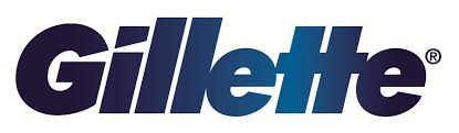 Logo of Gillette. Gillette one of the leading brands that use SYNQY's new Retail Media Solution