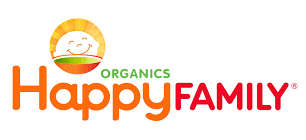Logo of Organics Happy Family. Organics Happy Family is one of the leading brands that use SYNQY's new Retail Media Solution