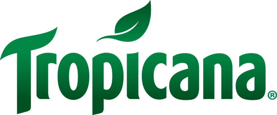 Logo of Tropicana . Tropicana is one of the leading brands that use SYNQY's new Retail Media Solution