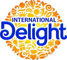 Logo of International Delight. International Delight is one of the leading brands that use SYNQY's new Retail Media Solution